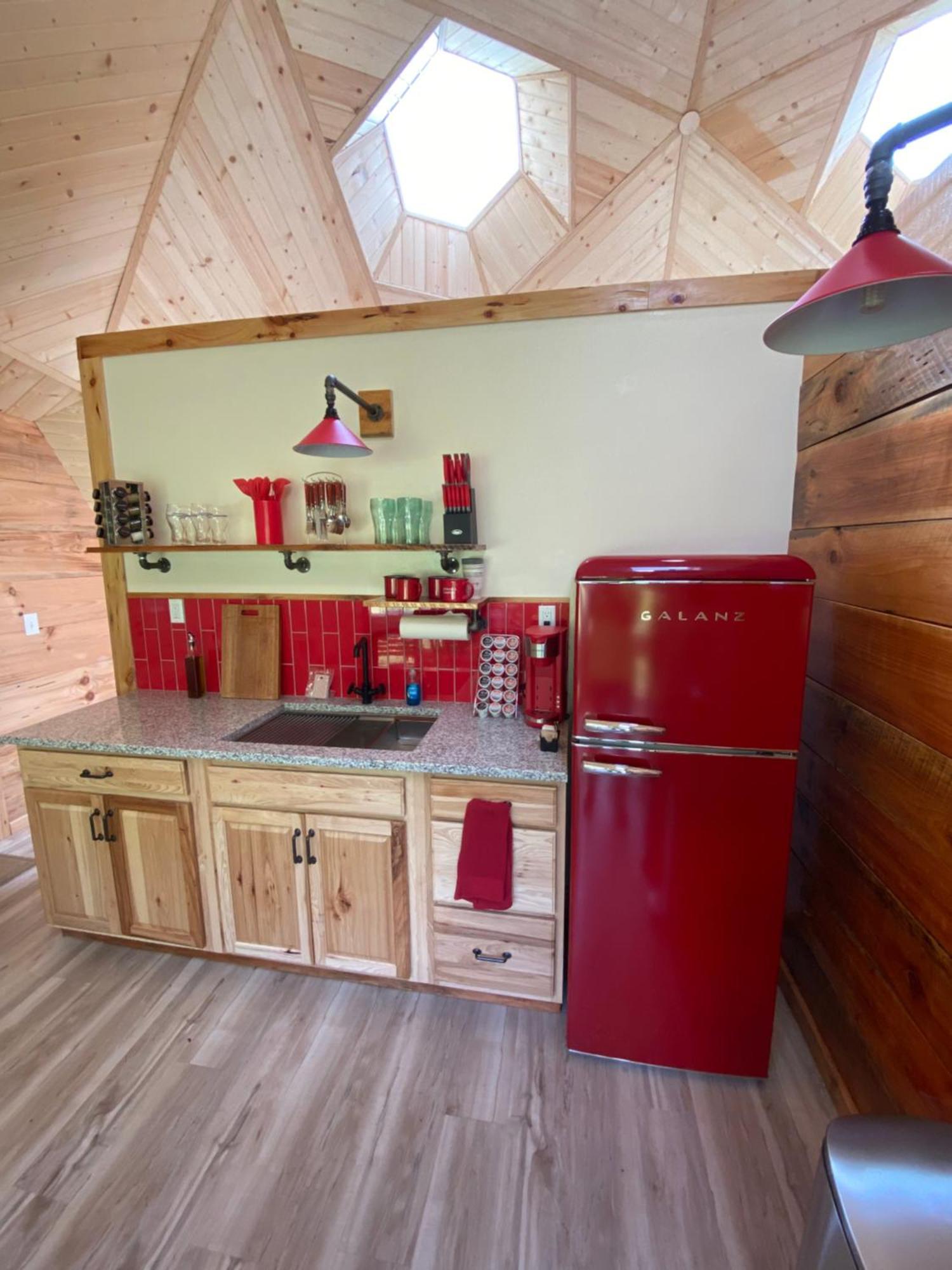 הוילה Topton Natahala Glamping Red Dome #23 מראה חיצוני תמונה