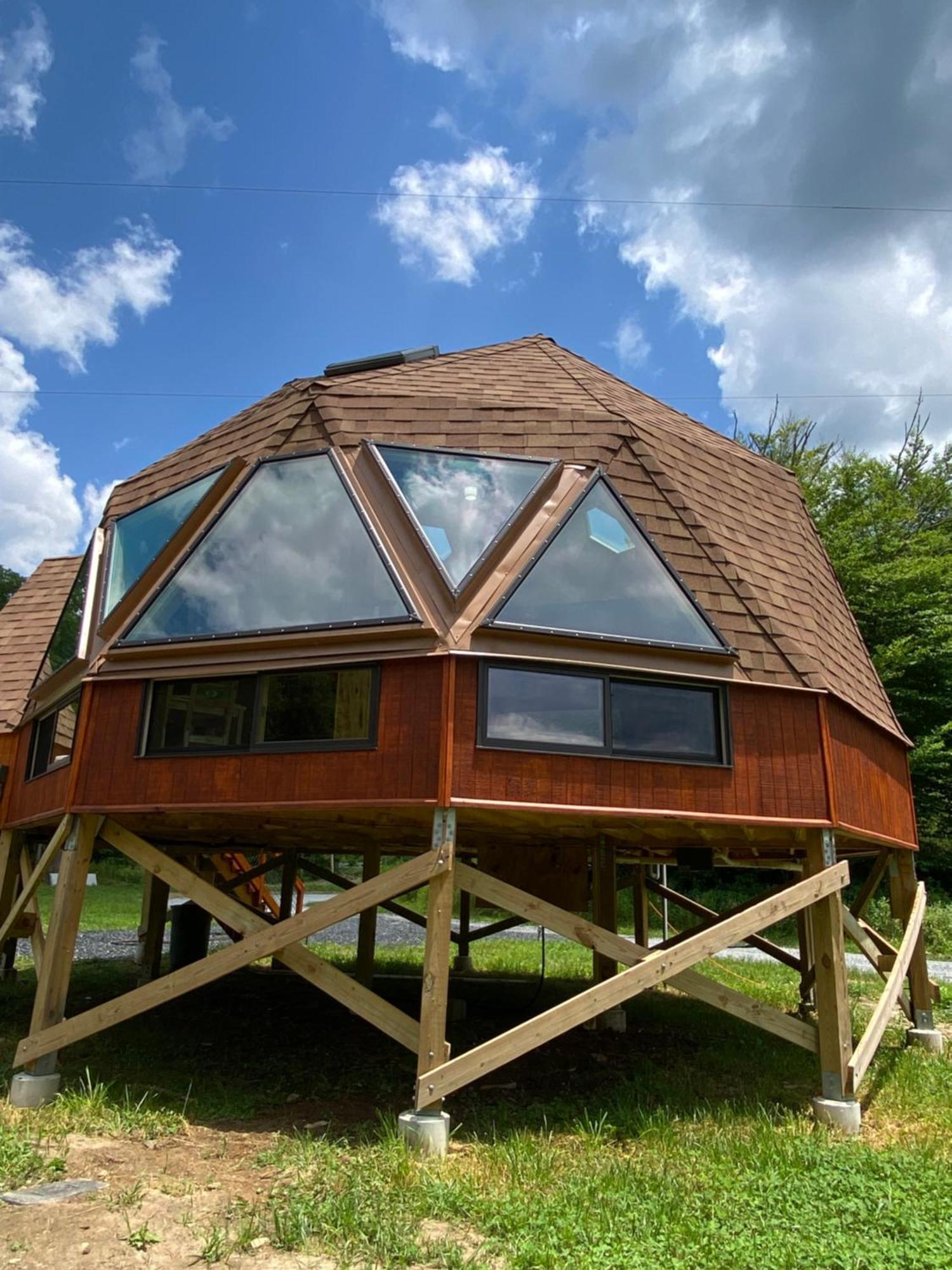 הוילה Topton Natahala Glamping Red Dome #23 מראה חיצוני תמונה